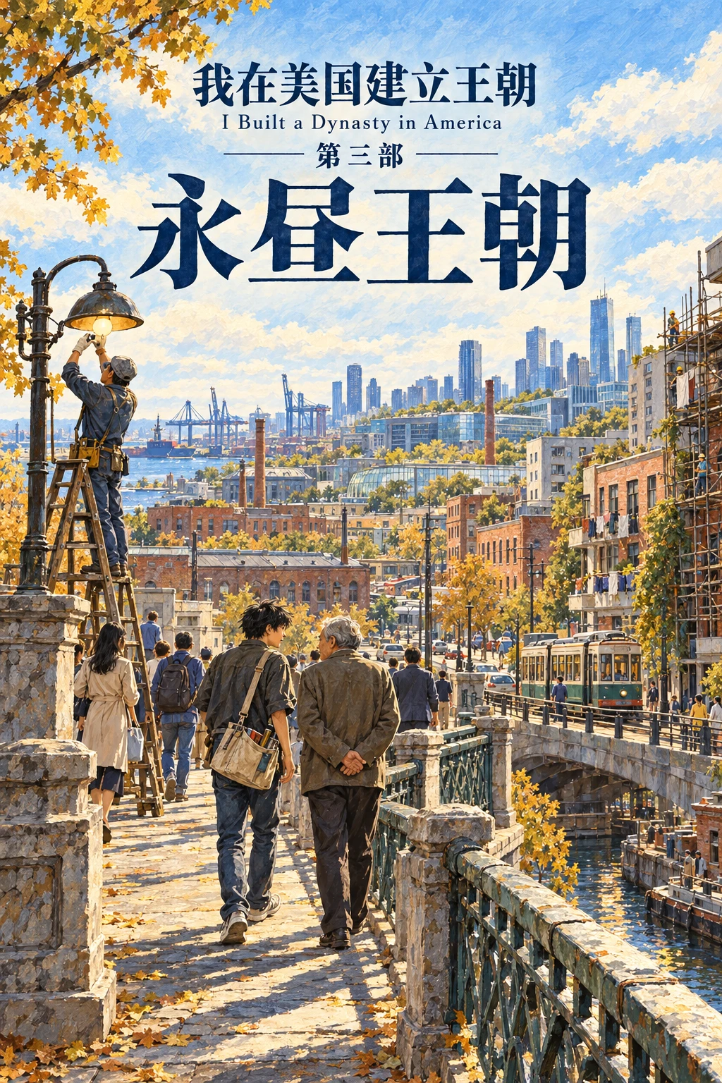 第三部《永昼王朝》手绘封面